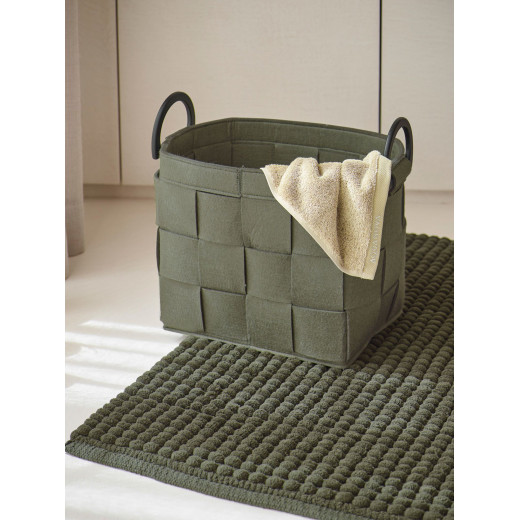 Aquanova Axel Bath Mat, Dark Green Color, 60*100 Cm