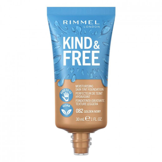 Rimmel London, Kind And Free Moisturising Skin Foundation, 082, 30 Ml