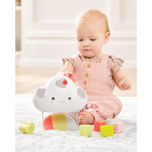 Skip Hop Silver Lining Cloud Feelings Shape Sorter Baby Toy