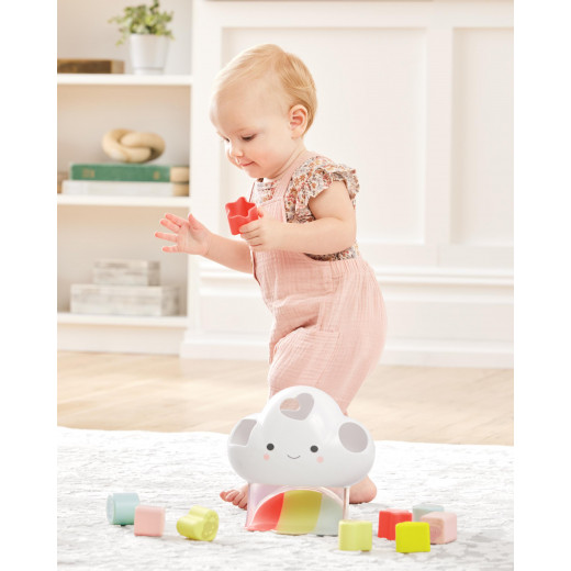 Skip Hop Silver Lining Cloud Feelings Shape Sorter Baby Toy