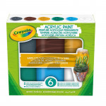 Crayola Acrylic Earth Color Paints