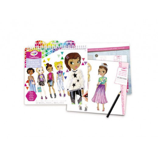 Crayola Creations Fashion Sketch Set