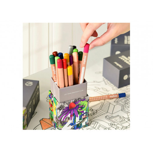 Mideer Vibrant Colored Pencil - 24 Colors