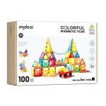 Colorful Magnetic Tiles - 100pcs