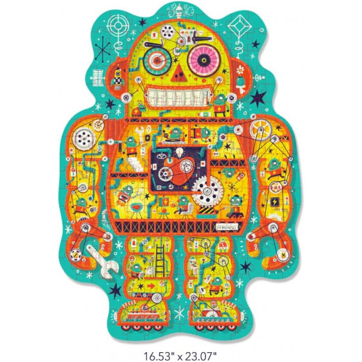 Mideer Irregular Puzzle Robot Factory