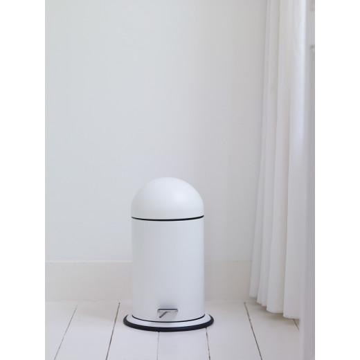 Aquanova Ona 3L Waste Bin, White Color