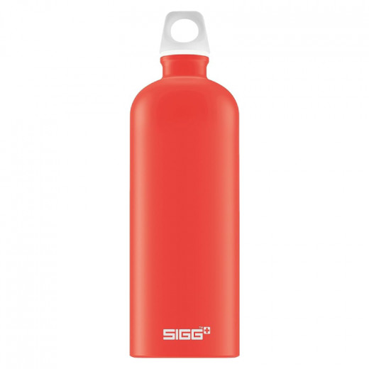 Sigg Lucid Scarlet Touch Water Bottle 1L, Red Color