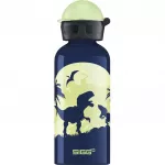 Sigg Kids Water Bottle Glow Moon Dinos, 400 ml