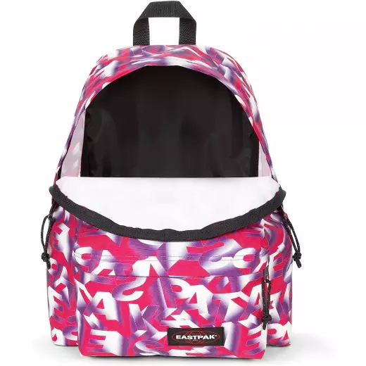 Eastpak Padded Pak'r Blocktype Backpack, Fuchsia