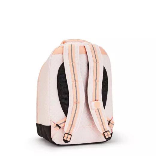 Kipling-Class Room-Large Backpack With Laptop Protection Light Orange