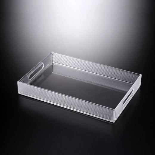 Vague Acrylic Serving Tray 47.7 centimeter x 35.5 centimeter