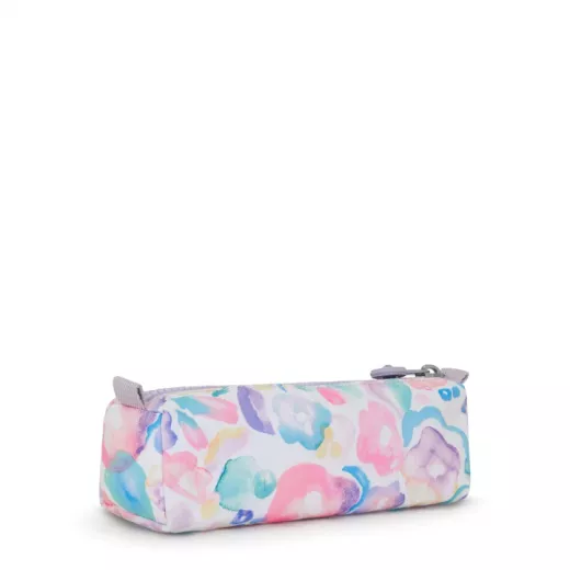 Kipling-Freedom-Pen Case-Aqua Flowers