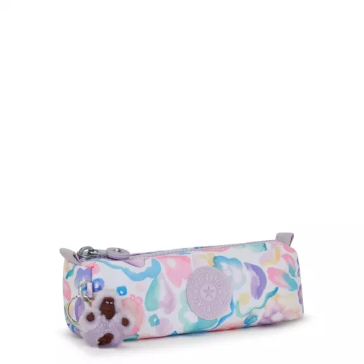 Kipling-Freedom-Pen Case-Aqua Flowers