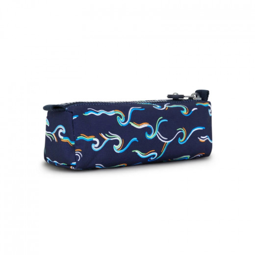 Kipling-Freedom Pen Case Fun Ocean Print