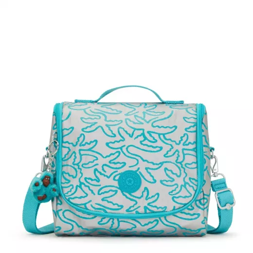 Kipling New Kichirou Lunchbox Metallic Palm