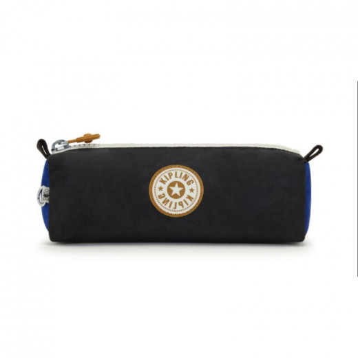 Kipling-Freedom Pen Case, Blac Blue Beige