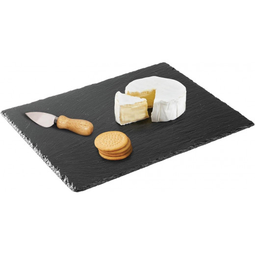 Vague Melamine Black Slate Board 22 centimeter x 15 centimeter