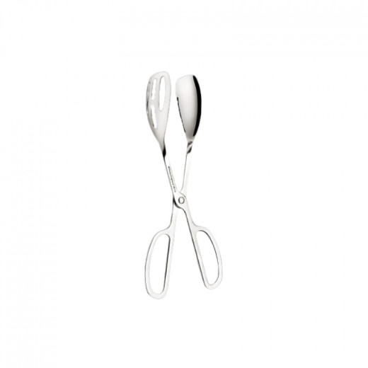 Wilmax Steel Serving Tongs - Silver Toned 26cm