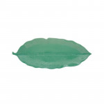 Easy Life Madagascar Tropical Leaf Serving Platter in Box - Light Green  39*16cm