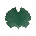 Easy Life Madagascar  Ginko Leaf Serving Platter - Green 35*29cm