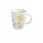 Easy Life Mille Fleurs Mug in Box - 350ml Yellow & Blue