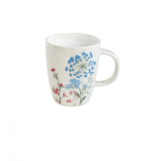 Easy Life Mille Fleurs Mug in Box -  Blue & Red  350ml