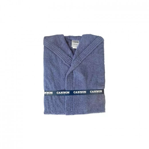 Cannon Bath Robe Plain  Sapphire XXL