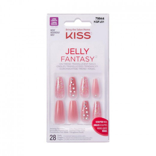 Kiss Jelly Fantasy Nails  Be Jelly