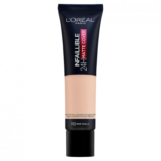 L'Oreal Foundation infalible Matte Cover  Rose Vanilla, 110