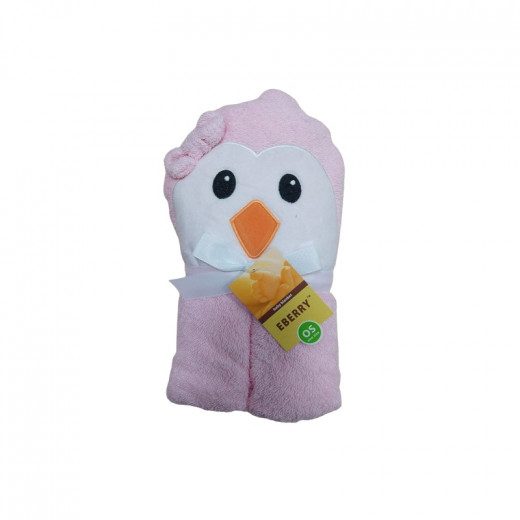 Animal Face Hooded Towel, Duck