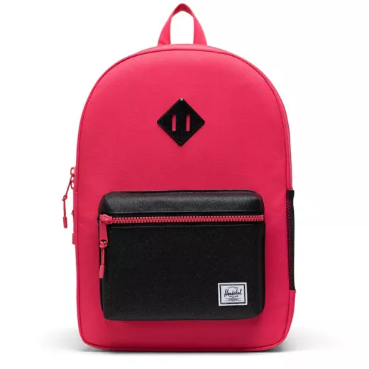 Herschel Heritage Kids Backpack Rouge Red/black Sparkle