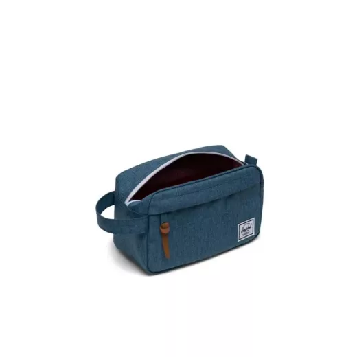 Herschel Chapter toiletry bag Copen Blue Crosshatch