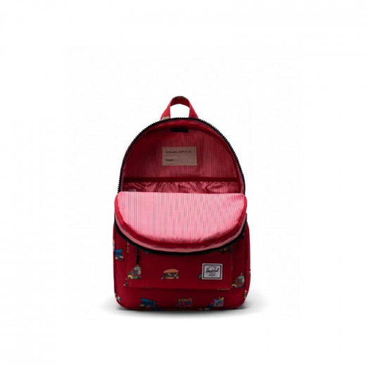 Herschel Heritage Youth Back Pack Food Trucks Mars Red