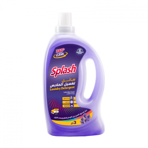 Splash laundry liquid  Lavender 3 liters