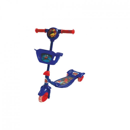 Scooter with Three Wheels, SpiderMan