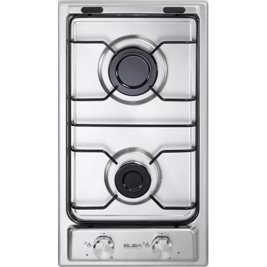 ELBA Gas Hob Built-in 30 cm Stainless Steel Enamelled Pan Supports