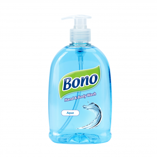 Bono hand and body wash liquid aqua 500 ml