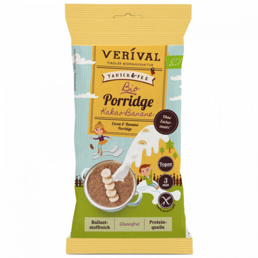 Vrv org gf cacao & banana porridge 45g