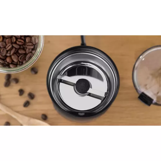 مطحنة القهوة باللون الأسود من بوش