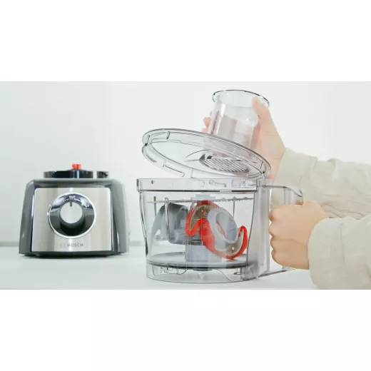 Food processor MultiTalent 3 800 W Black, Brushed stainless steel