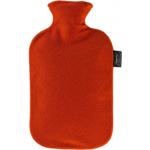 Fashy hot water bottle with cover red 2L