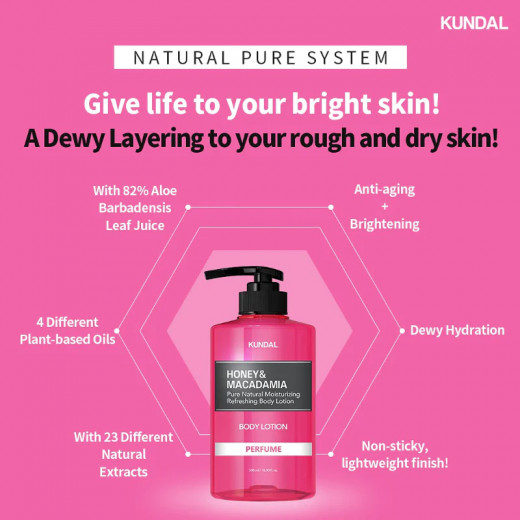 Kundal body lotion amber vanilla 500ml