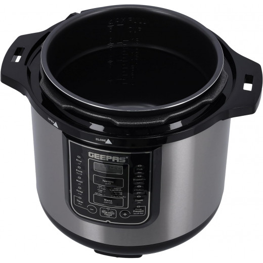 Geepas digital multi-cooker 12L