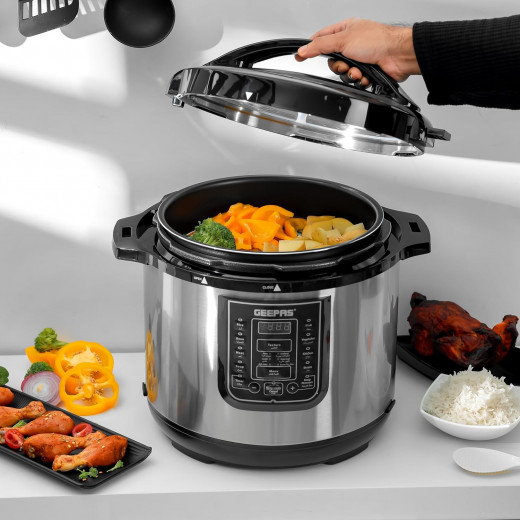 Geepas digital multi-cooker 12L