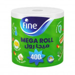 Fine kitchen mega towel highly absorbent and sterilized paper 2 ply 400 gram