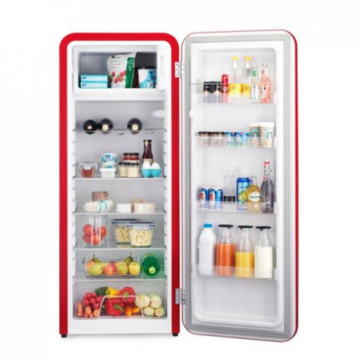 Trisa Fridge "Frescolino classic 281 l" red