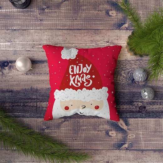 Nova Home Nova Home Christmas Cushion Cover, Red 45x45 Cm