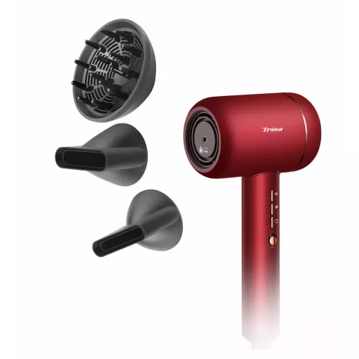 Trisa hair dryer "Ultra ionic pro" red