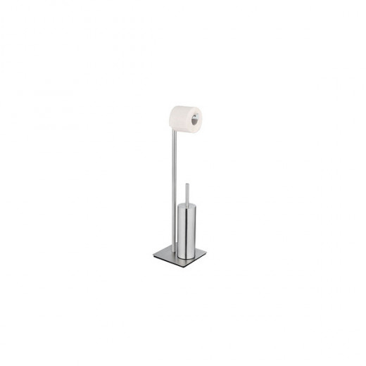 Wenko "Recco" Toilet Brush With A Paper Holder - Matt