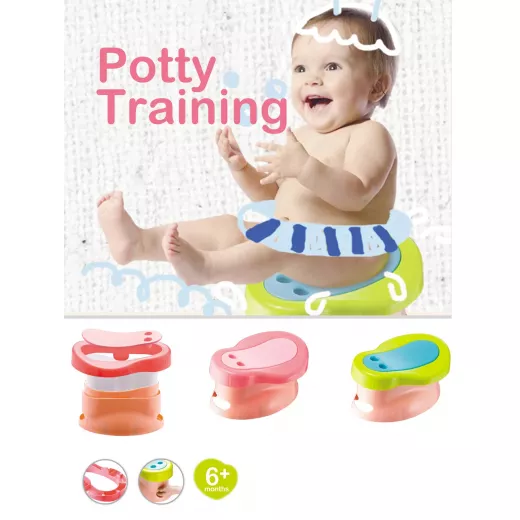 Farlin Potty Trainer 3 in 1, Pink